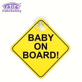 Popular Custom Baby on Board Sign Plastic Car Sign Product-Baby Supplies